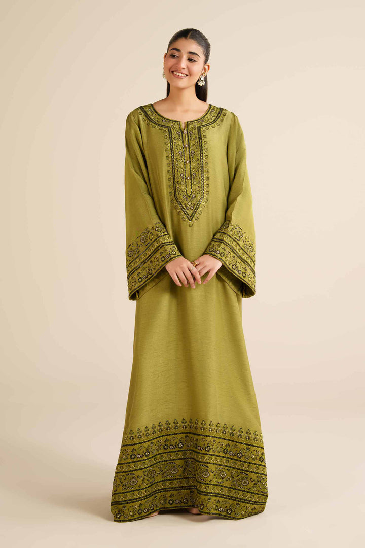 Embroidered Shirt - FW25-58 for Women - Pret Collection | Nishat | Shop Online