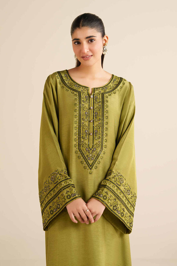 Embroidered Shirt - FW25-58 for Women - Pret Collection | Nishat | Shop Online