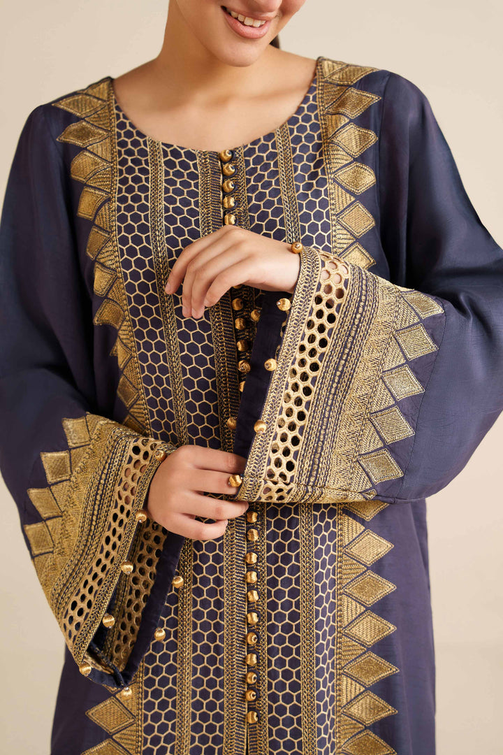 Embroidered Shirt - FW25-59 for Women - Pret Collection | Nishat | Shop Online