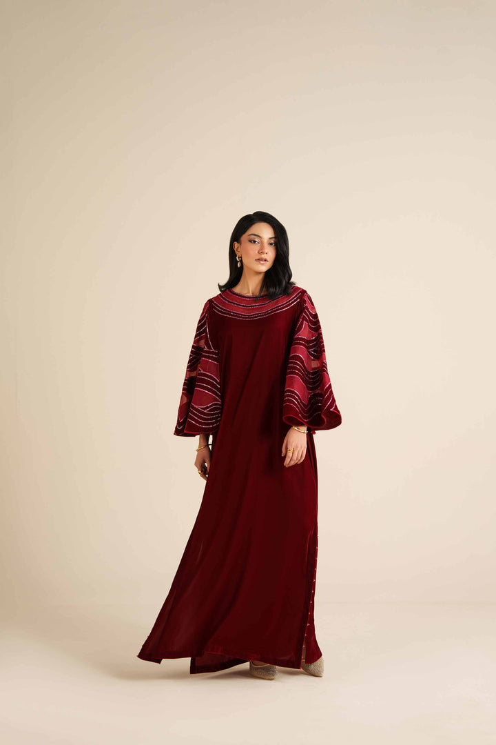 Embroidered Shirt - FW25-61 for Women - Pret Collection | Nishat | Shop Online