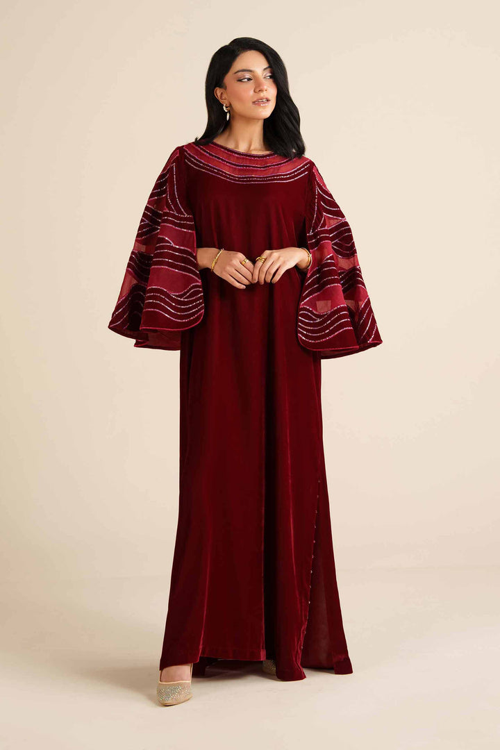 Embroidered Shirt - FW25-61 for Women - Pret Collection | Nishat | Shop Online