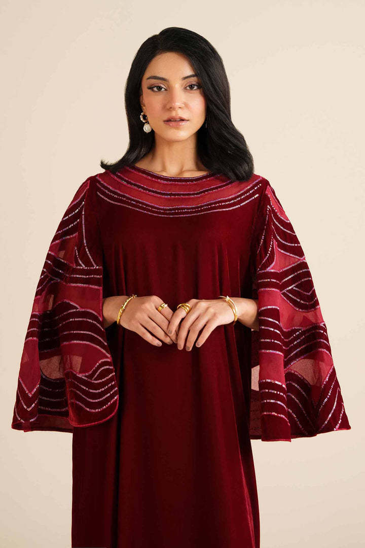 Embroidered Shirt - FW25-61 for Women - Pret Collection | Nishat | Shop Online