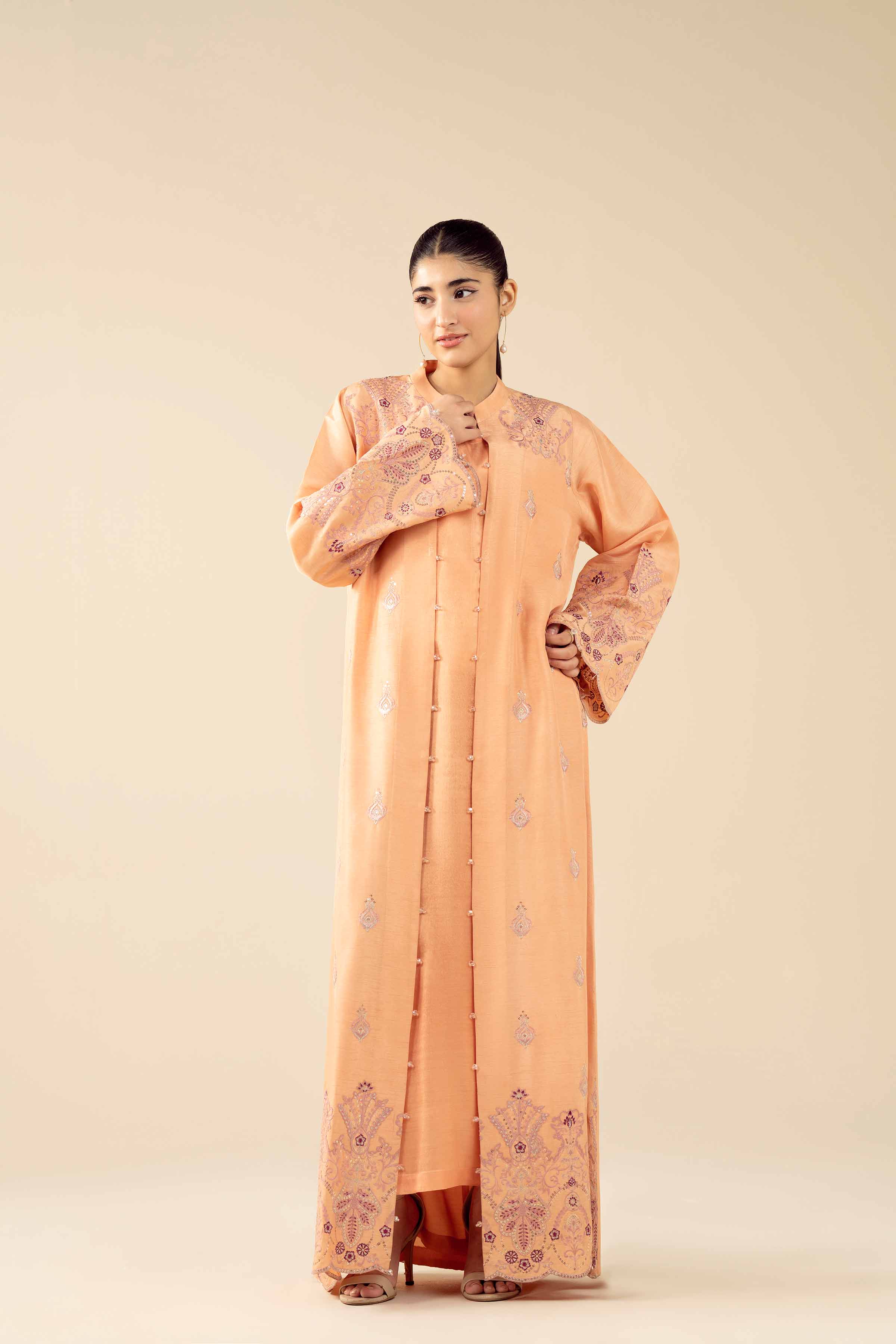 2 Piece - Embroidered Suit - FW25-64