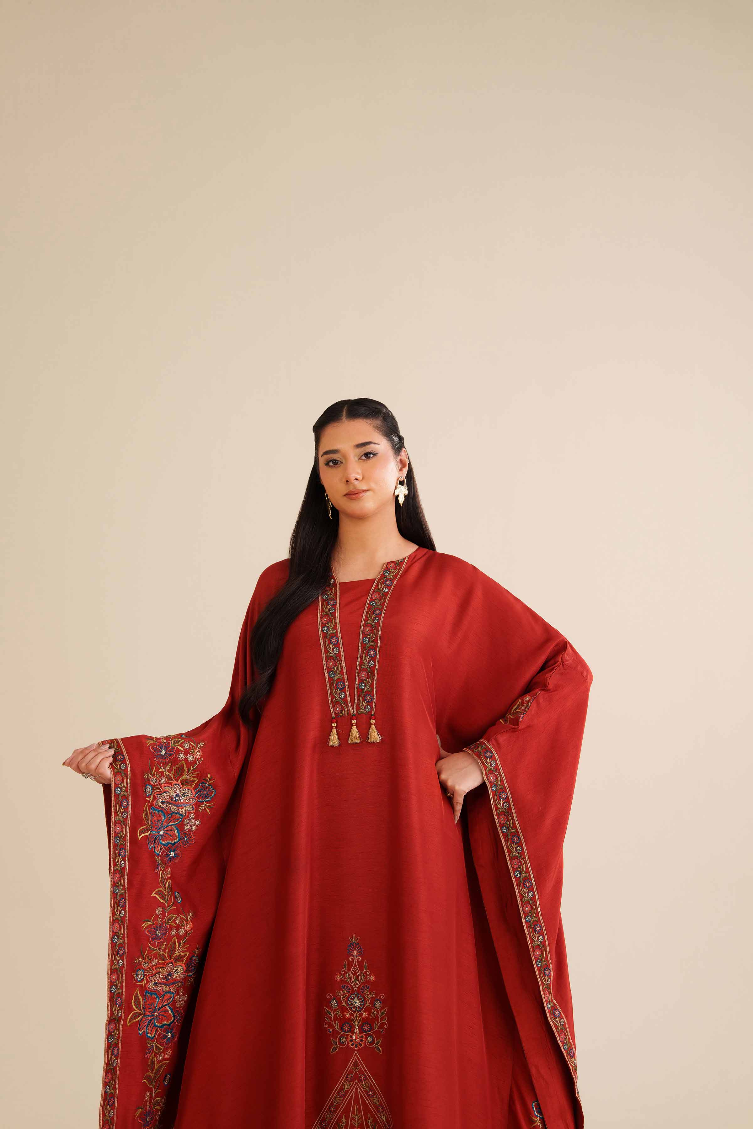 Embroidered Kaftan - FW25-65