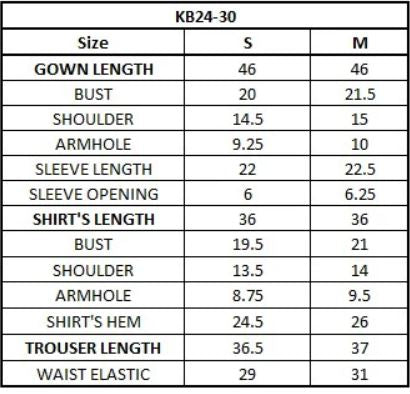 Size Guide