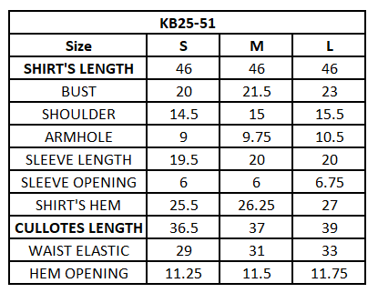 Size Guide