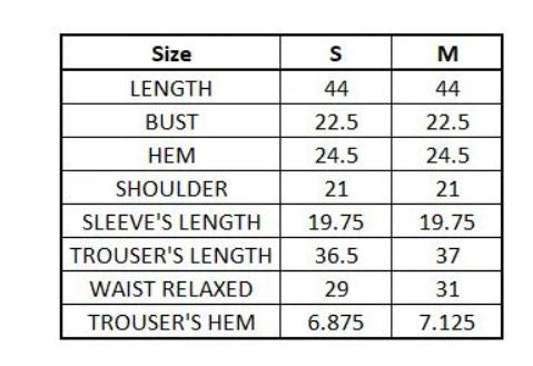 Size Guide