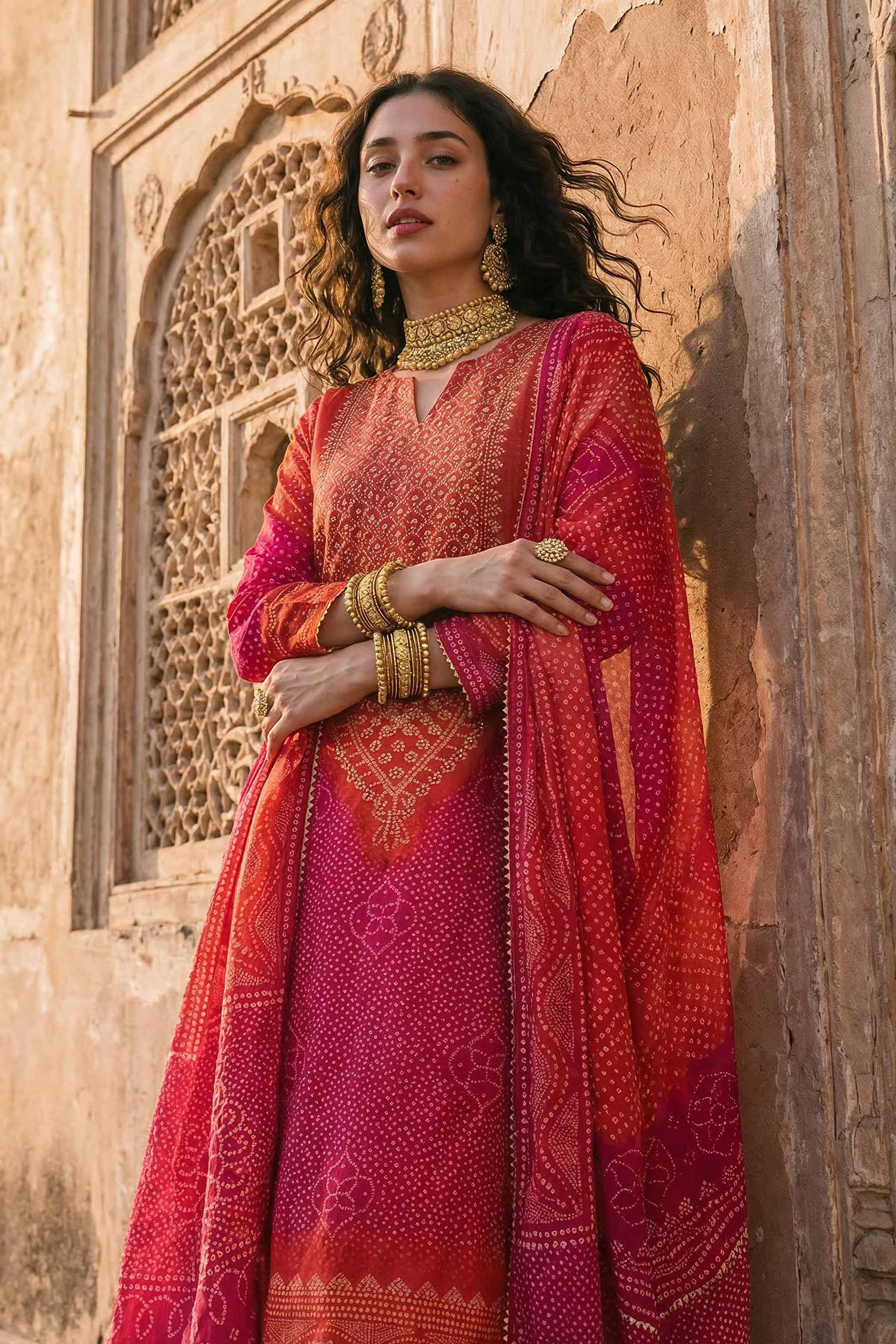 open lace back dress Nishat Linen 42301550 Eid Rung Collection – Sara Clothes main image 1
