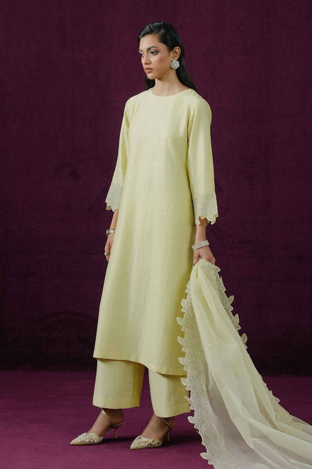 3 PIECE - EMBROIDERED SUIT - KBS26-119 for Women - Boutique Collection | Nishat | Shop Online 
