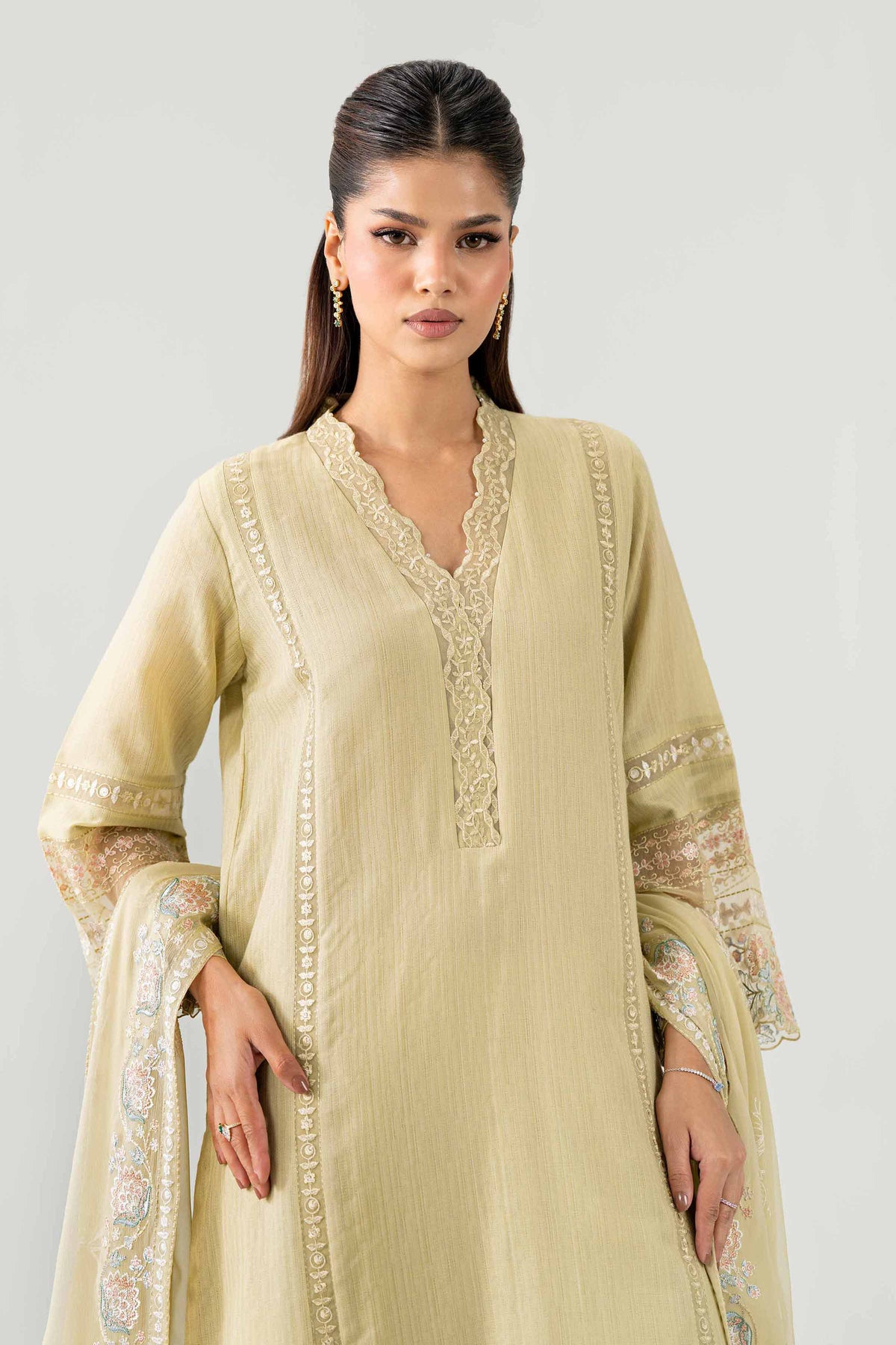 3 Piece - Embroidered Suit - KBS26-62  for Women - Boutique Collection | Nishat | Shop Online