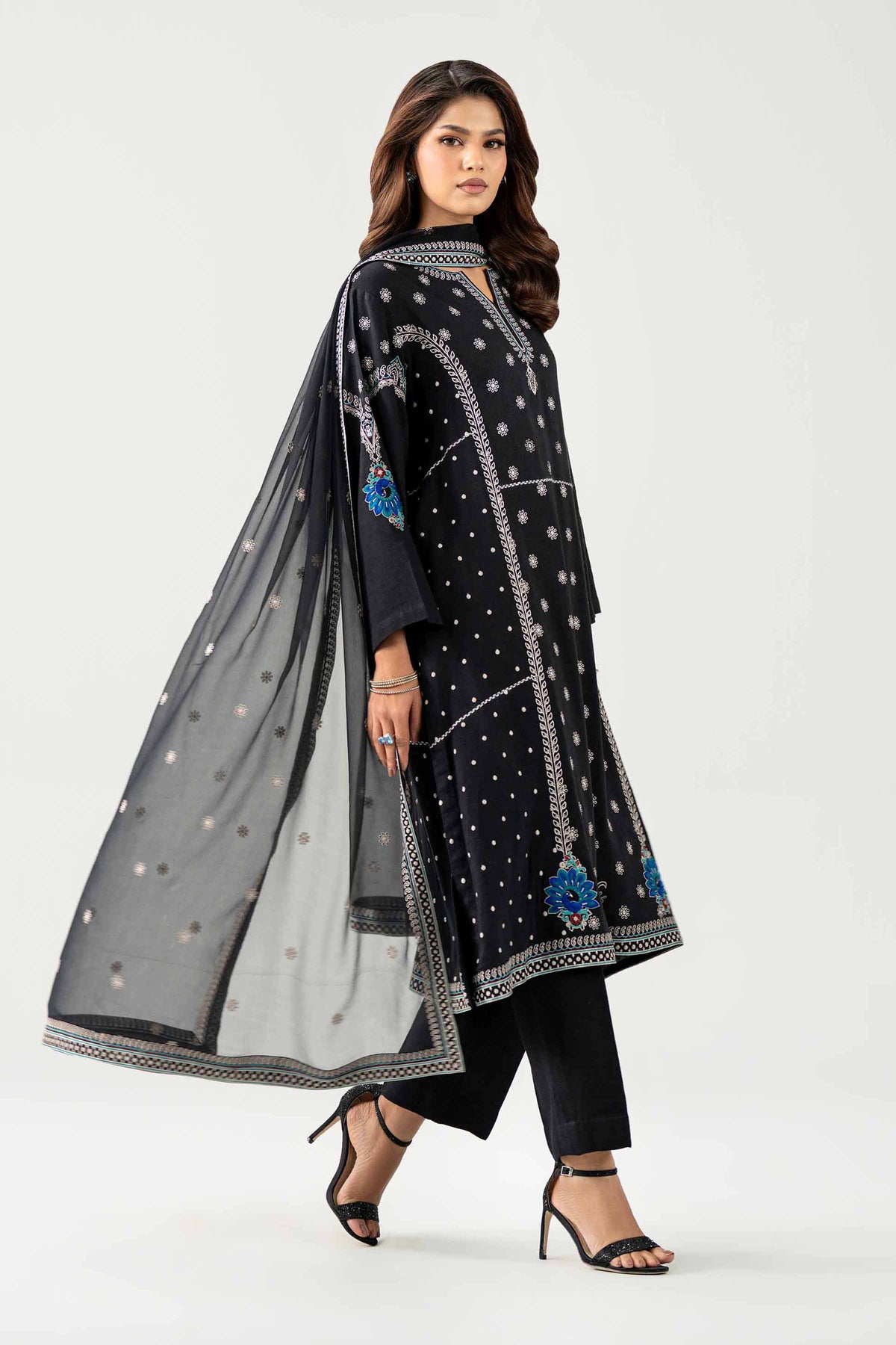 3 Piece - Embroidered Suit - KBS26-81  for Women - Boutique Collection | Nishat | Shop Online