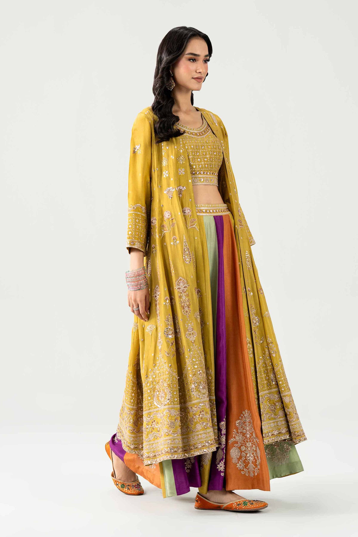 3 Piece - Embroidered Lehnga - KBS26-88  for Women - Boutique Collection | Nishat | Shop Online