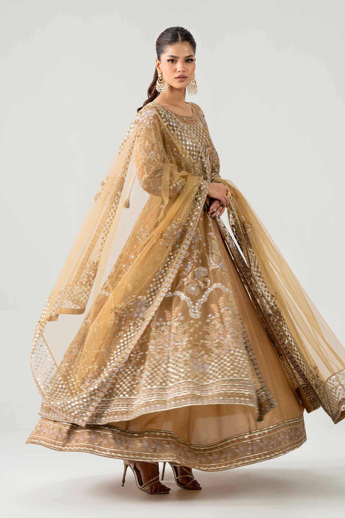 2 Piece - Embroidered Dress - KBS26-91  for Women - Boutique Collection | Nishat | Shop Online