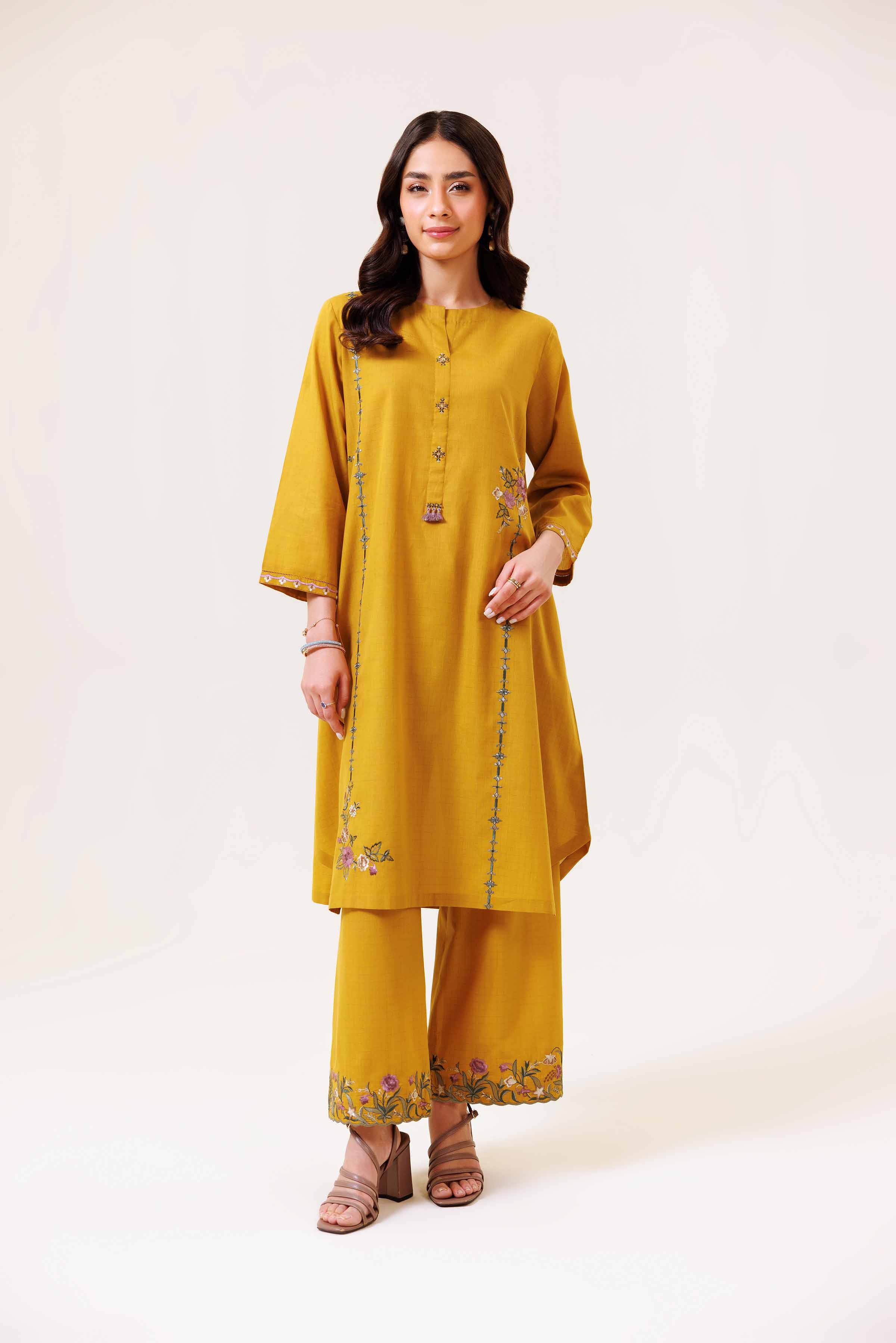 2 Piece - Embroidered Suit - KFE24-104