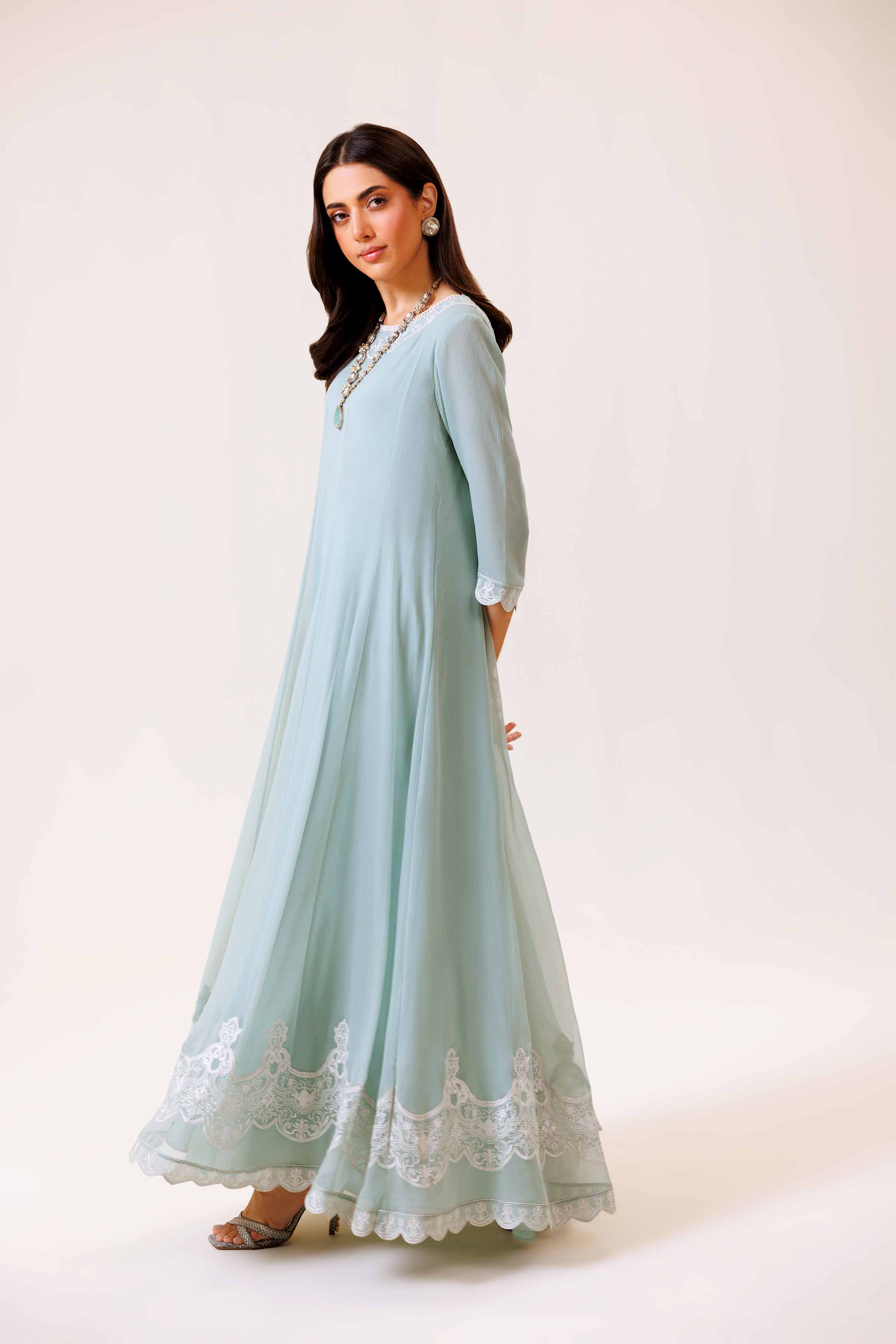 Embroidered Dress - KFE24-108