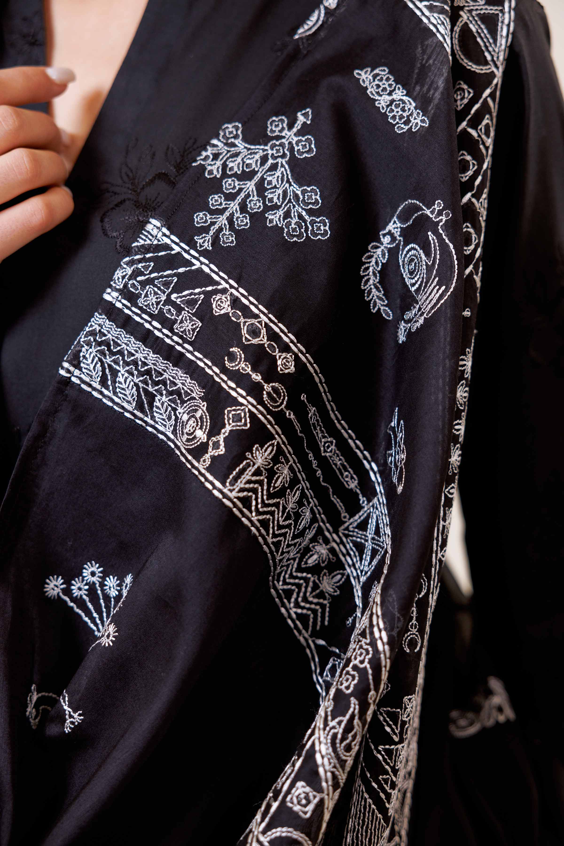 3 Piece - Embroidered Suit - KFE24-24