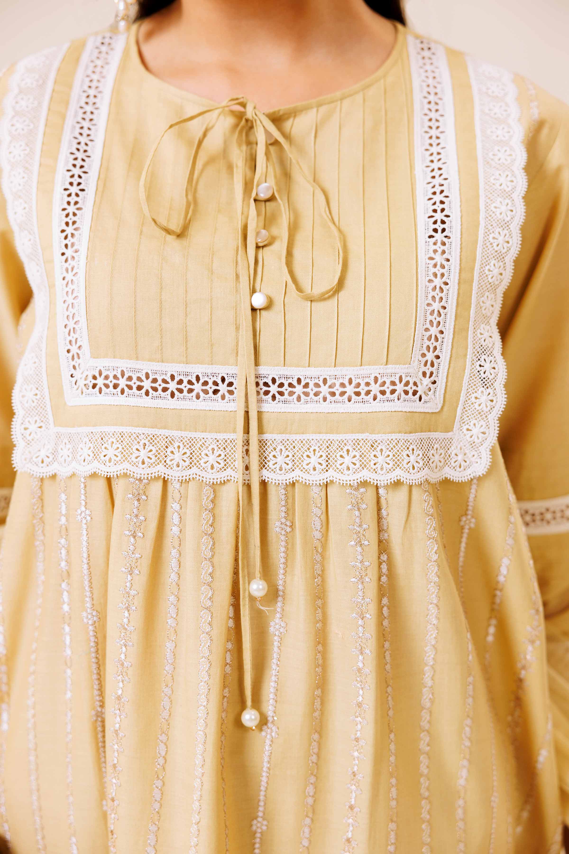 3 Piece - Embroidered Suit - KFE24-82