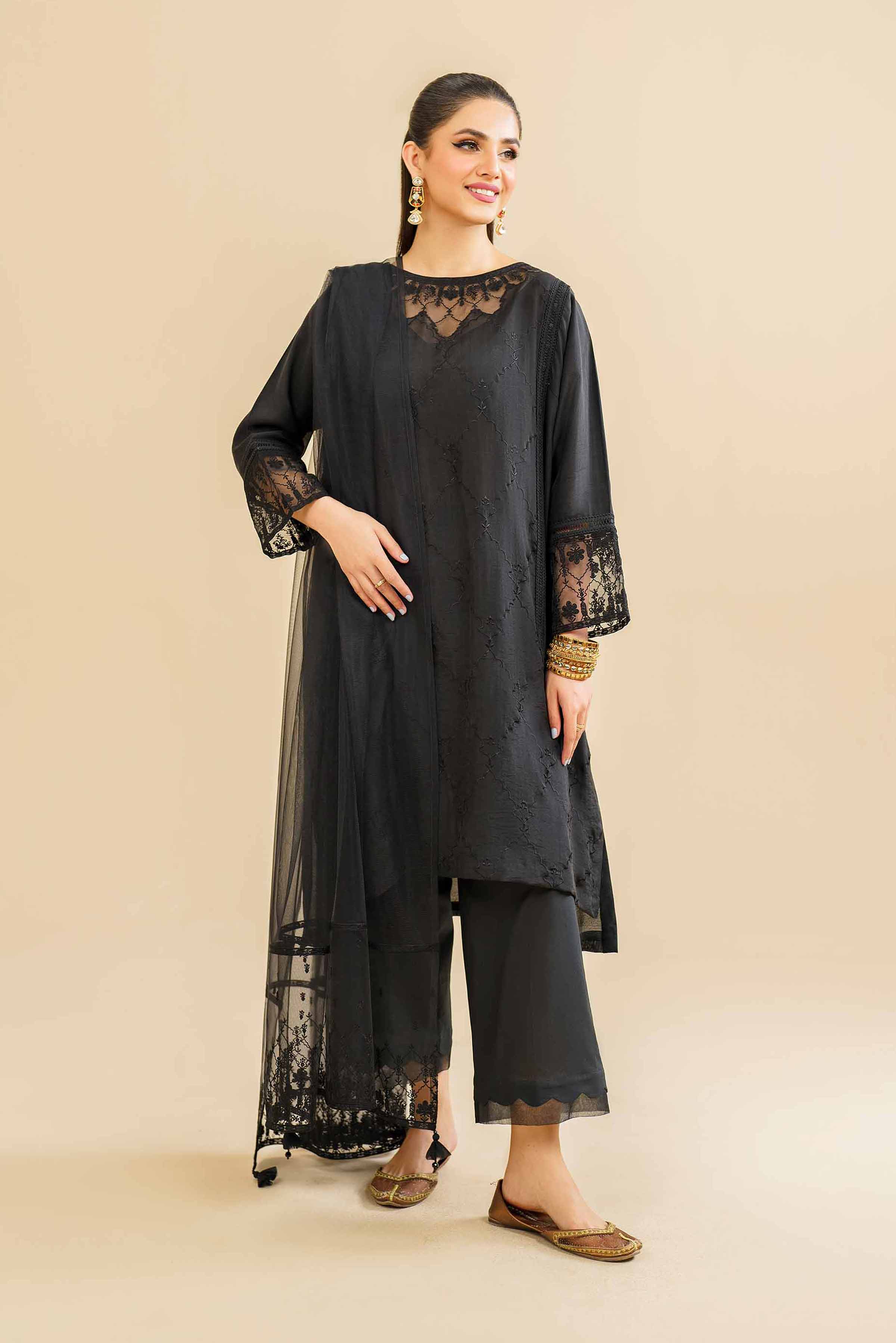 3 Piece - Embroidered Suit