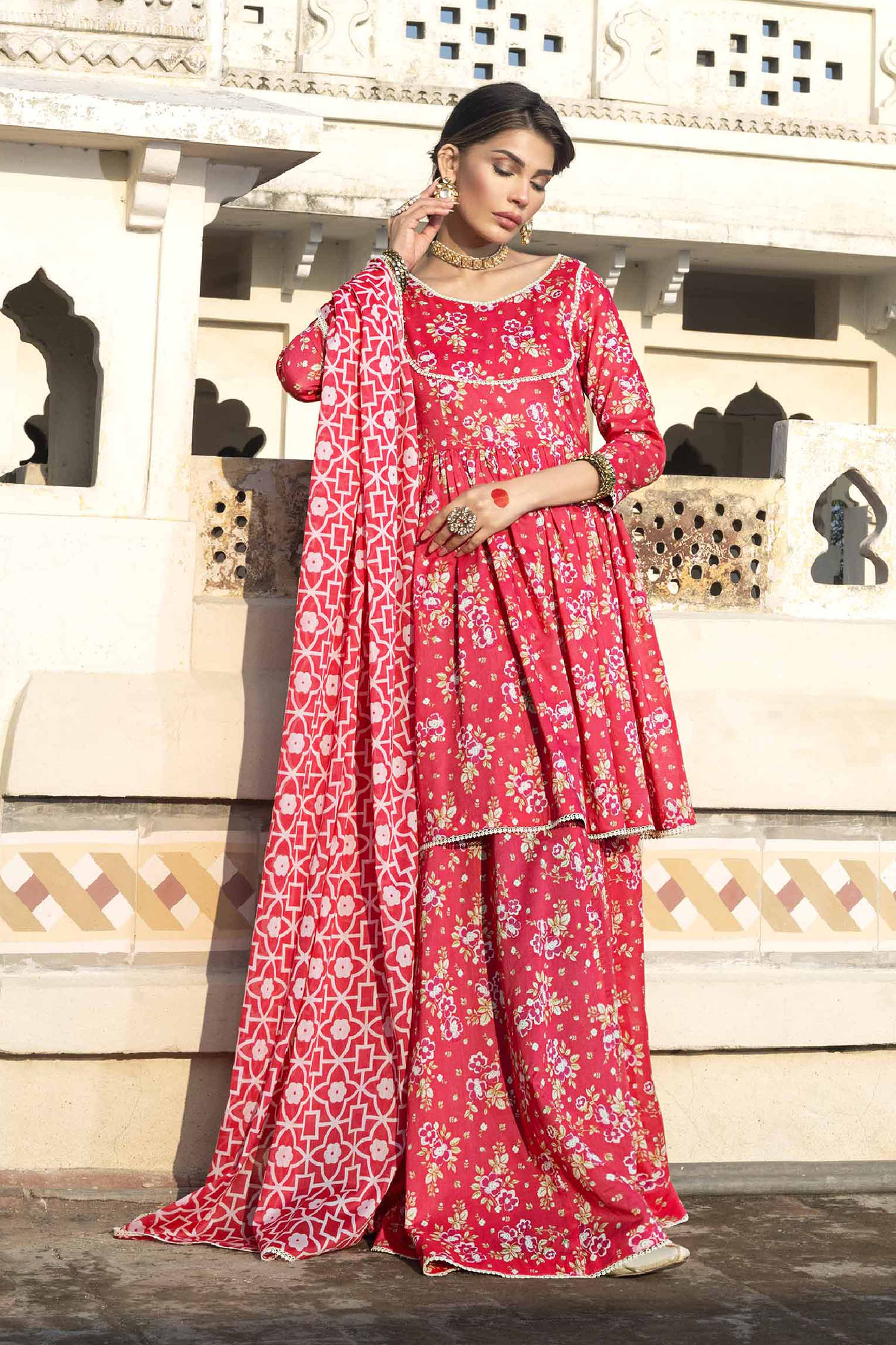 3 Piece - Printed Suit - KFE24-88