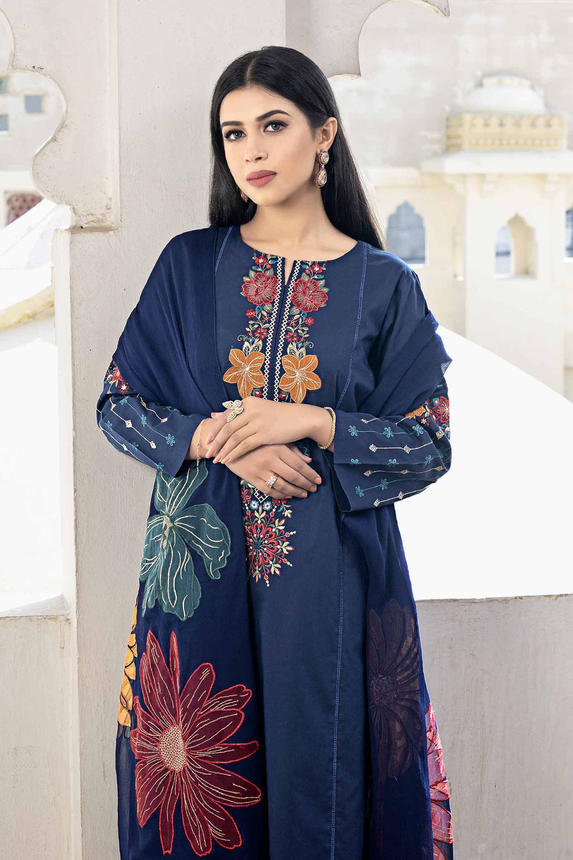 3 Piece - Embroidered Suit