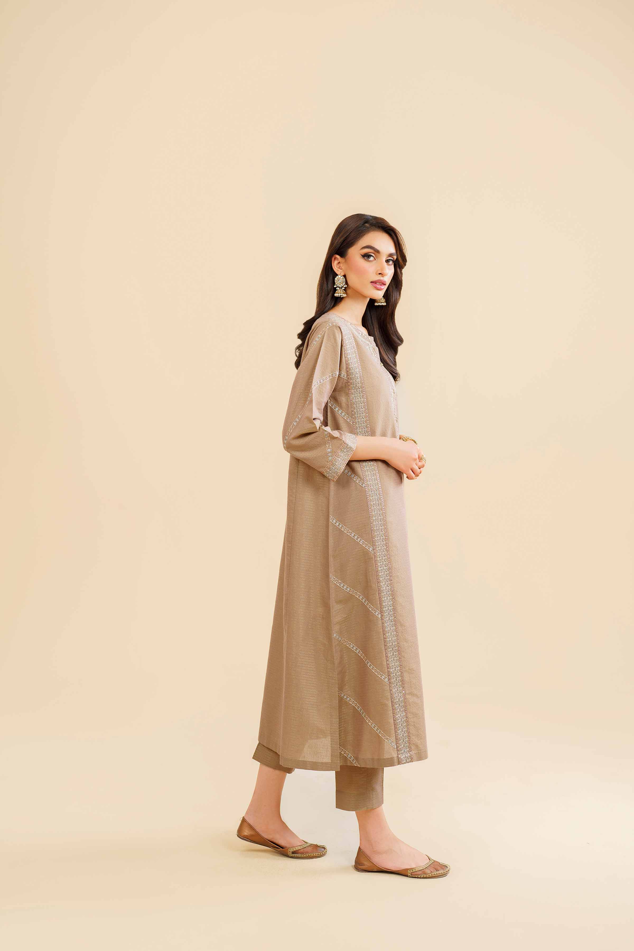 2 Piece - Embroidered Suit - KFE24-98