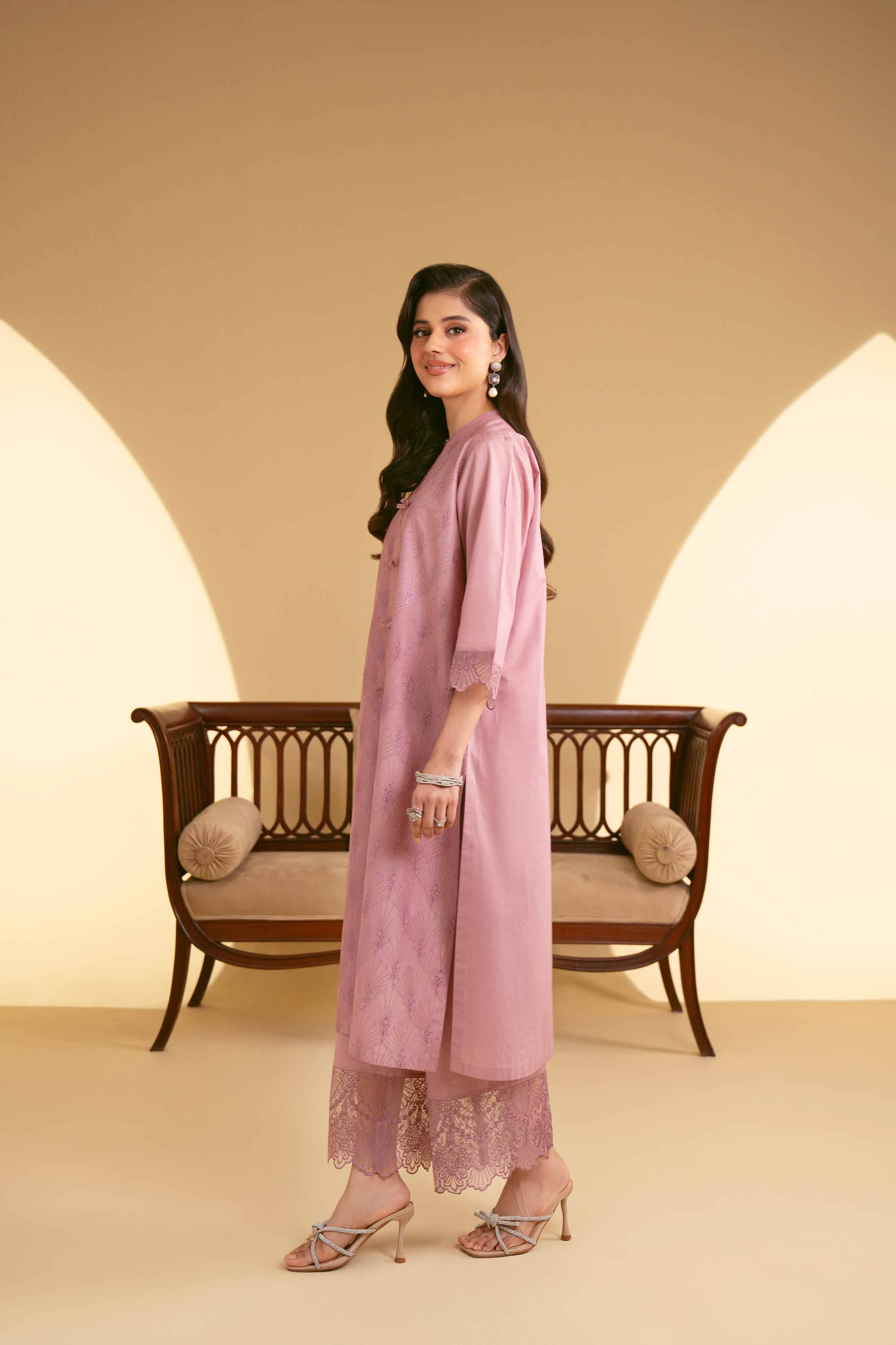 2 Piece - Embroidered Suit - KFE25-05