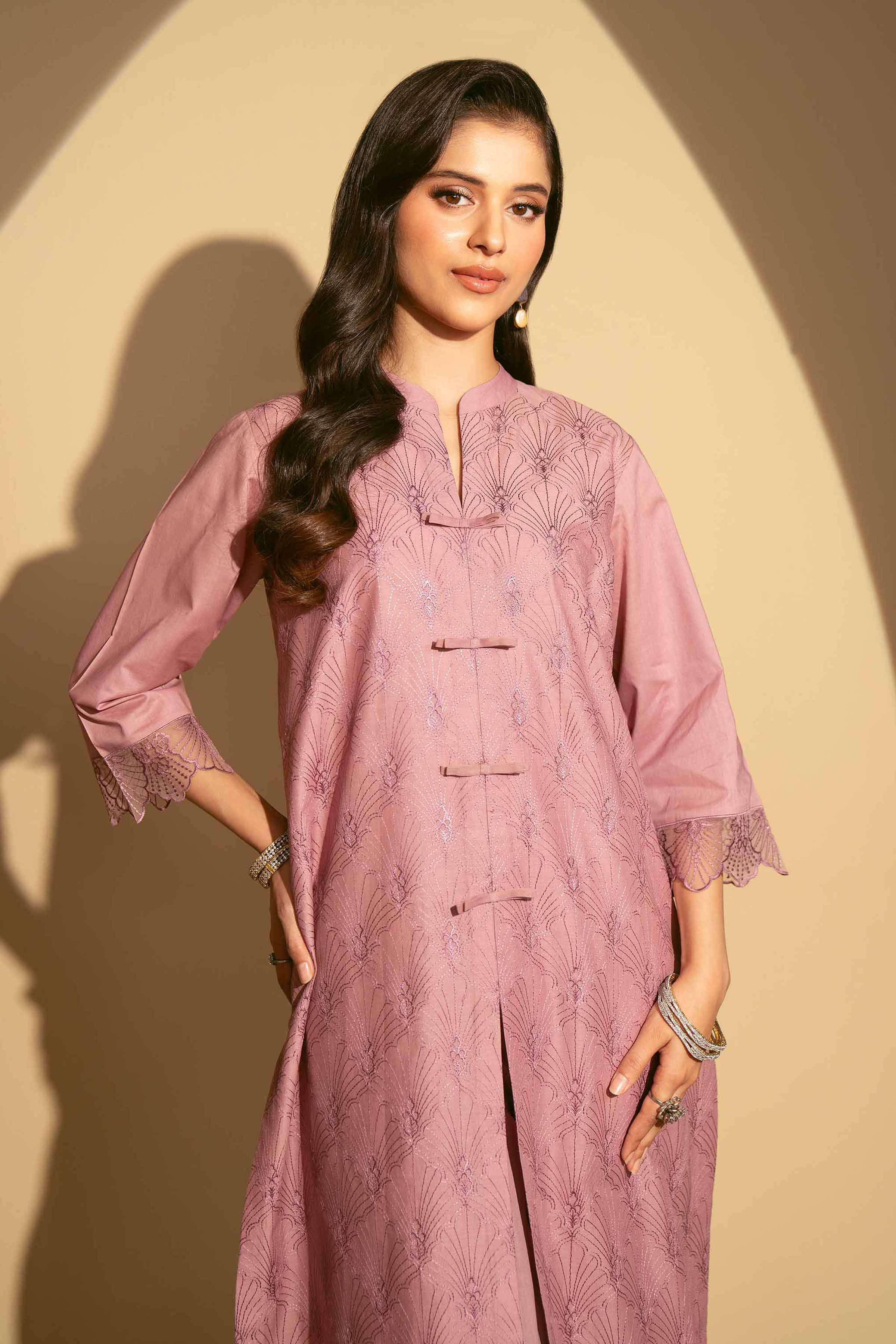 2 Piece - Embroidered Suit - KFE25-05