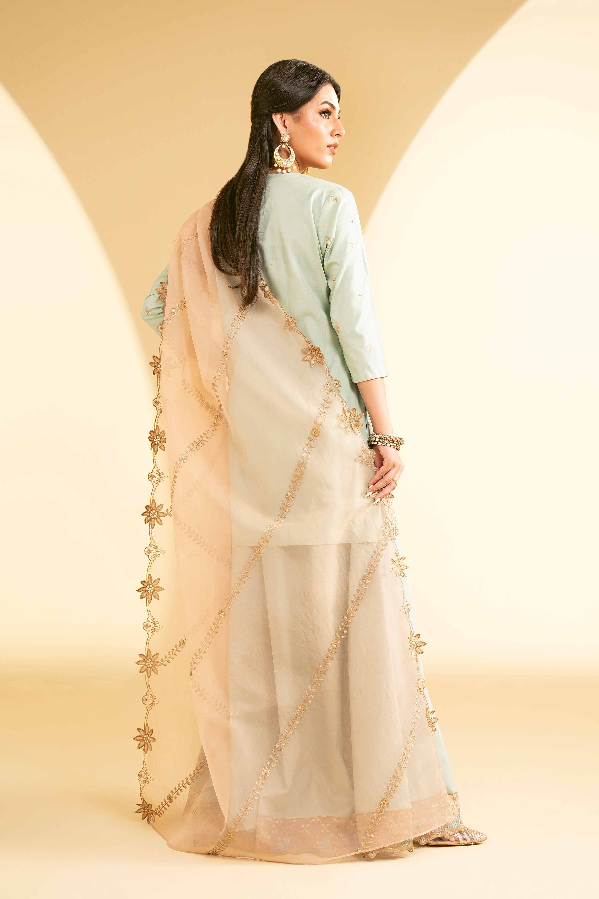 3 Piece - Embroidered Suit - KFE25-08