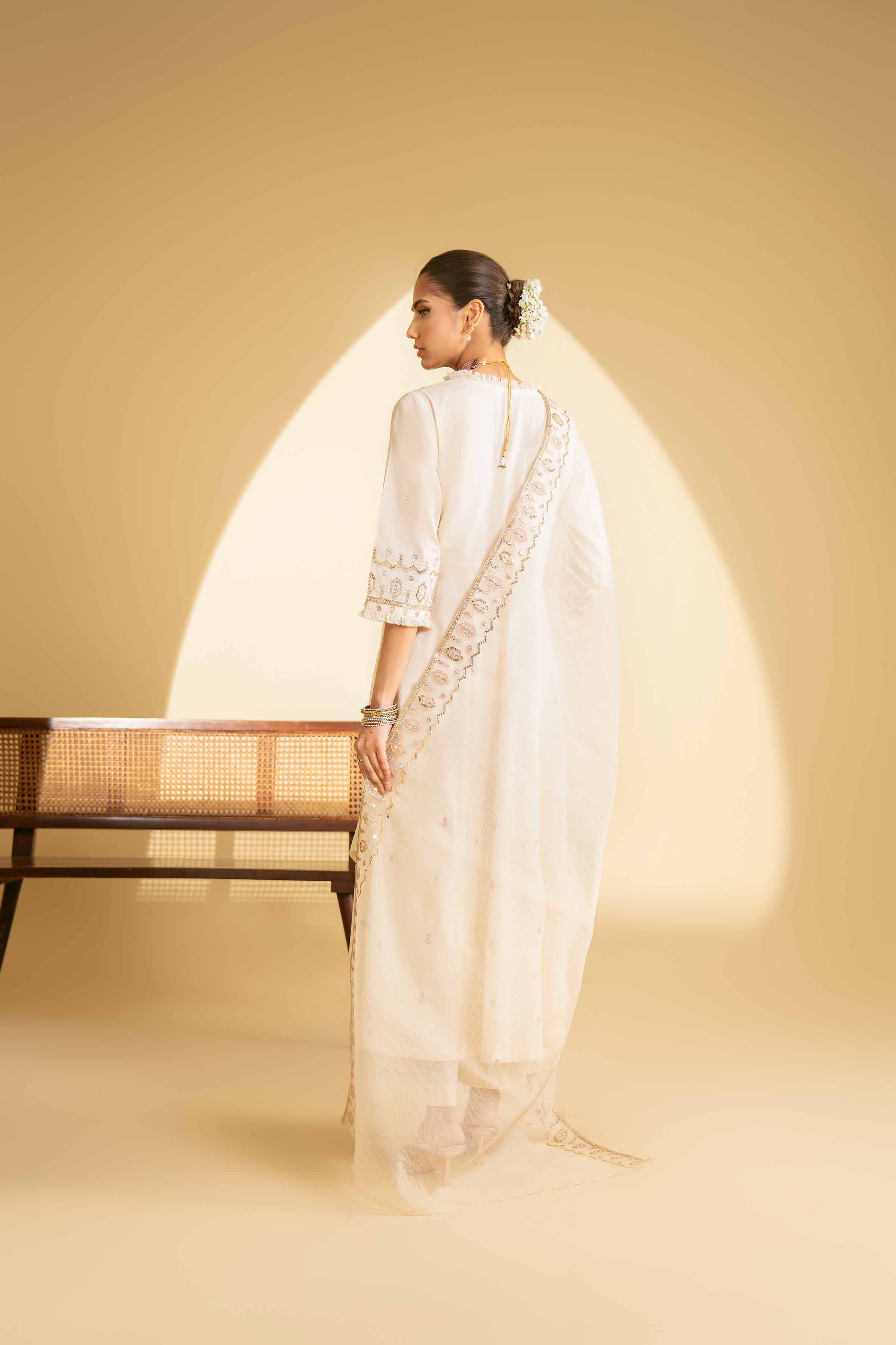 3 Piece - Embroidered Suit - KFE25-10