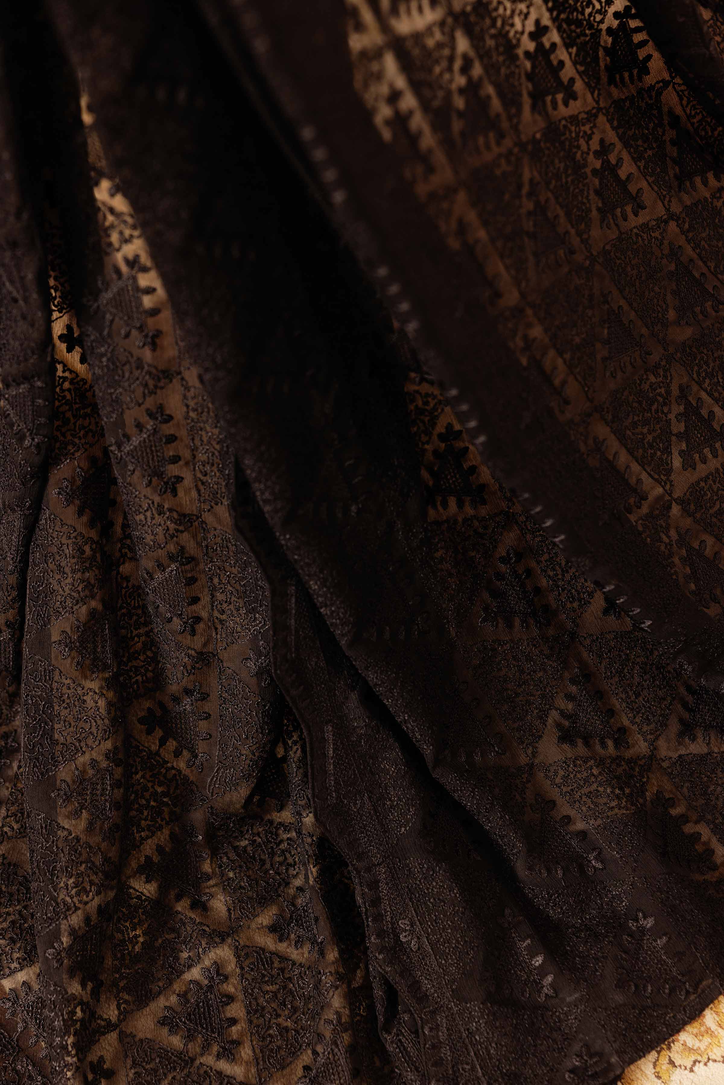 Embroidered Dupatta - KFE25-105
