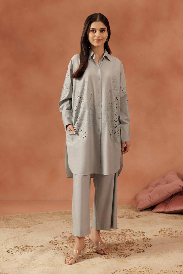 2 Piece - Embroidered Suit - KFE25-111 for Women - Pret Collection | Nishat | Shop Online