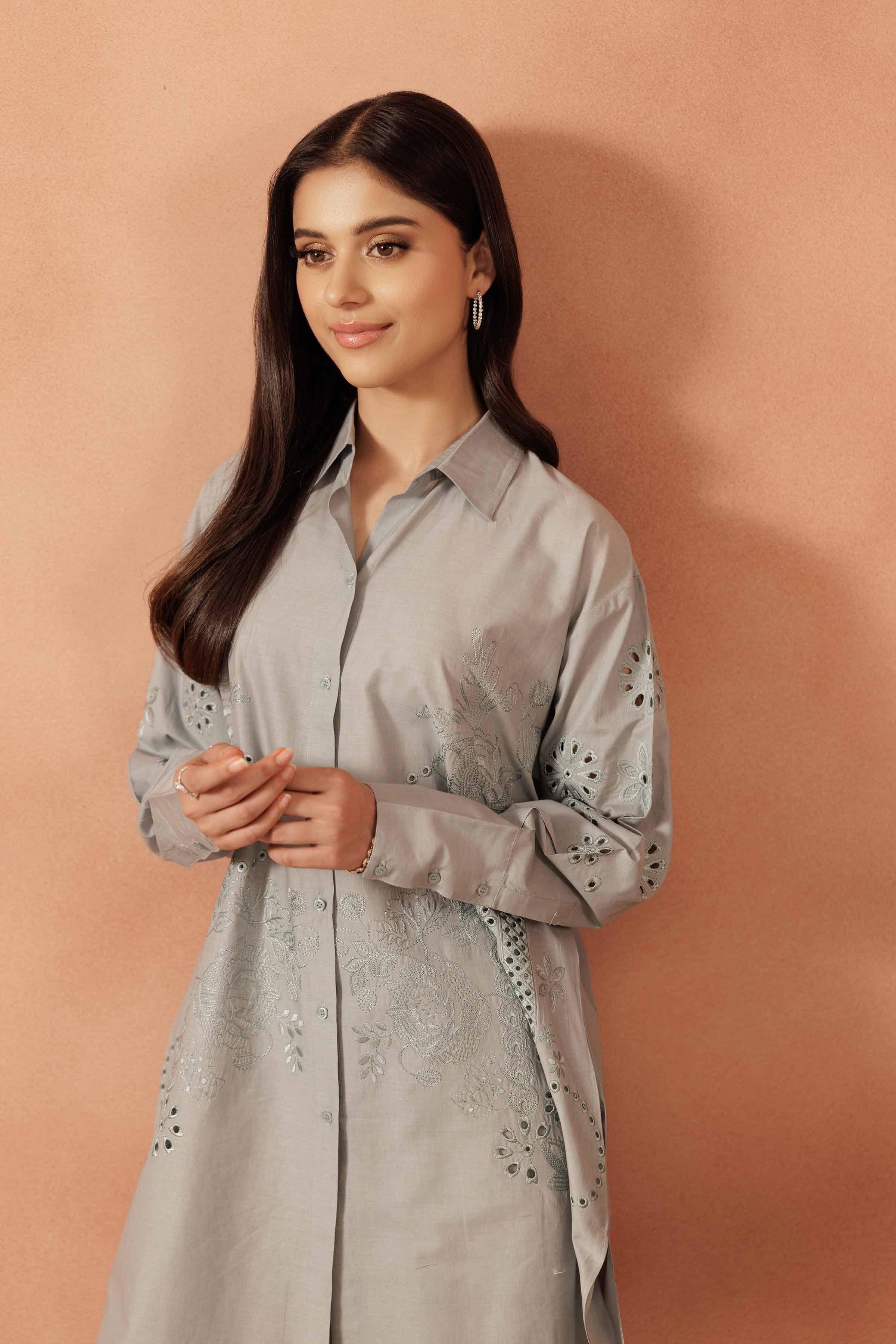 2 Piece - Embroidered Suit - KFE25-111