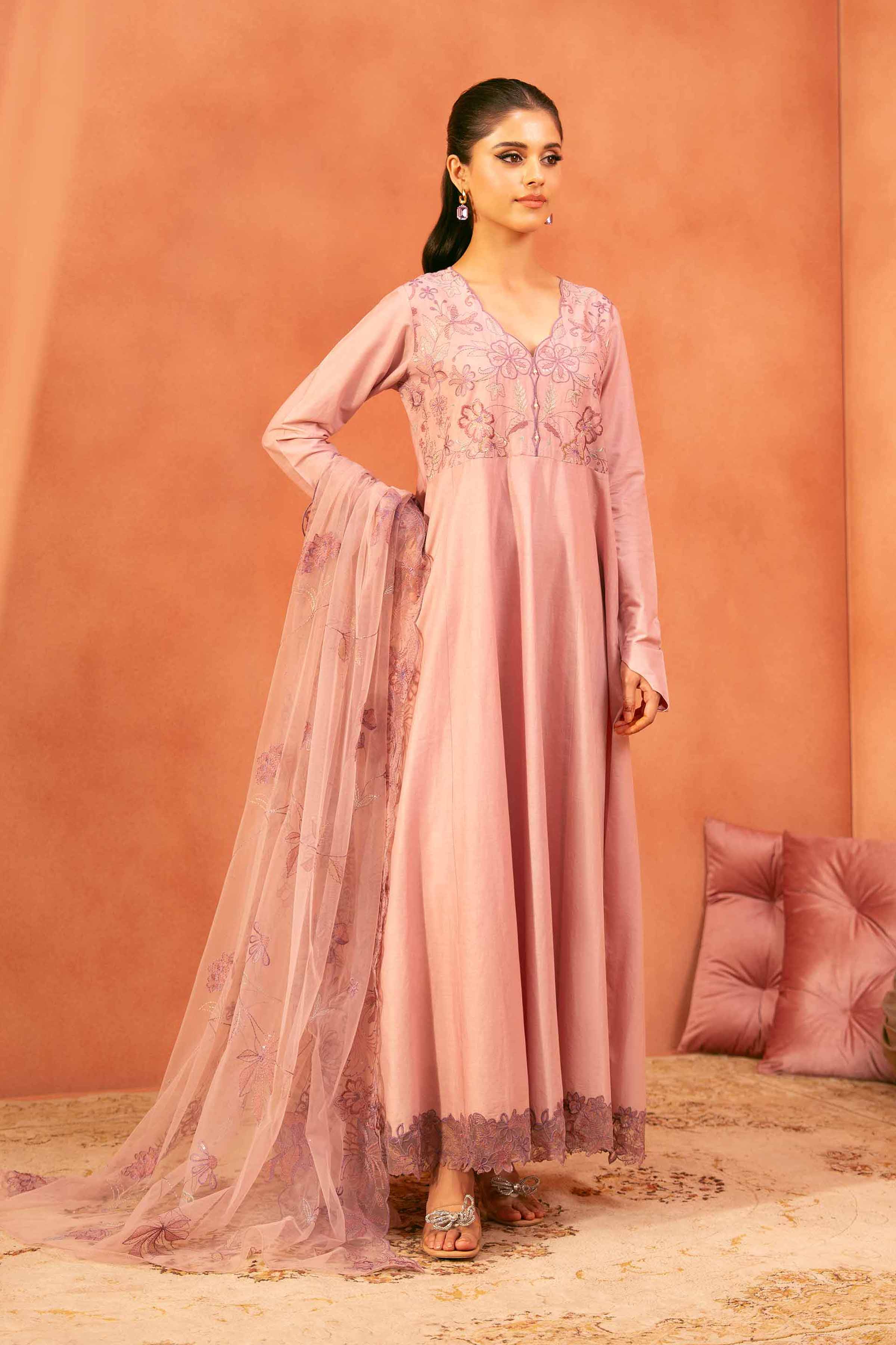 2 Piece - Embroidered Suit - KFE25-114 for Women - Pret Collection | Nishat | Shop Online