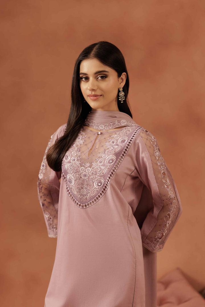 3 Piece - Embroidered Suit - KFE25-115 for Women - Pret Collection | Nishat | Shop Online