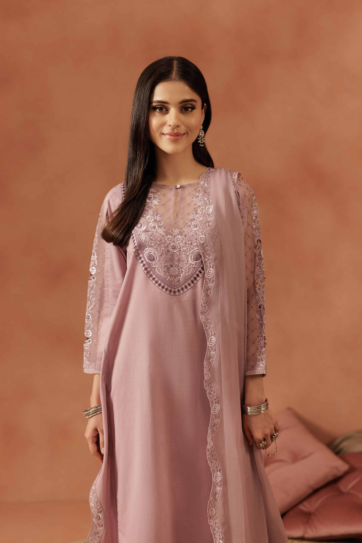 3 Piece - Embroidered Suit - KFE25-115 for Women - Pret Collection | Nishat | Shop Online