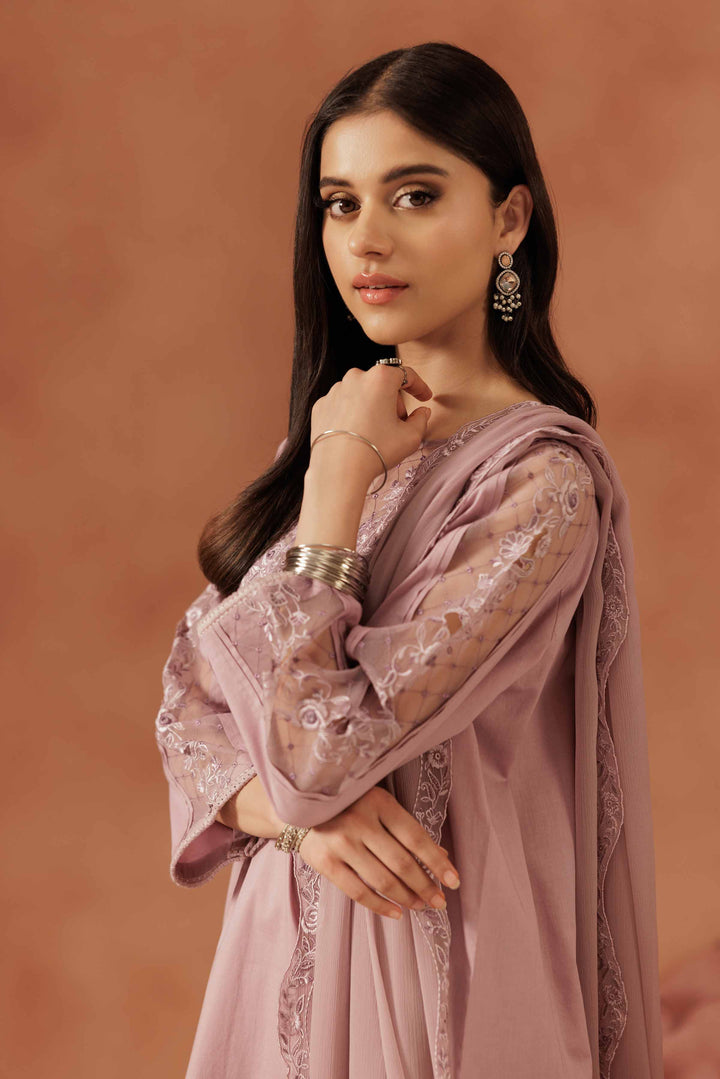3 Piece - Embroidered Suit - KFE25-115 for Women - Pret Collection | Nishat | Shop Online