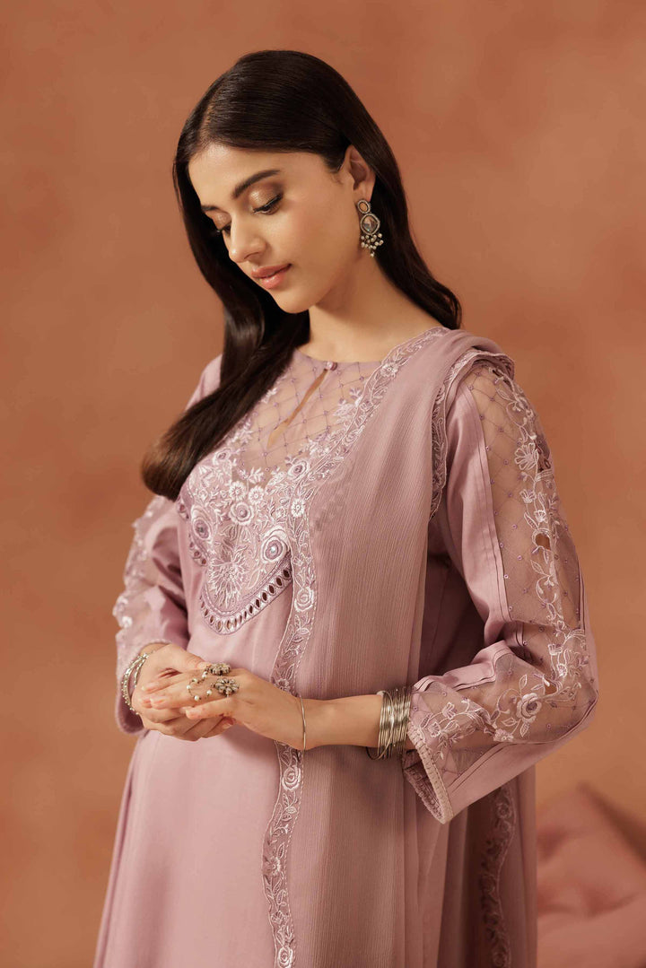 3 Piece - Embroidered Suit - KFE25-115 for Women - Pret Collection | Nishat | Shop Online