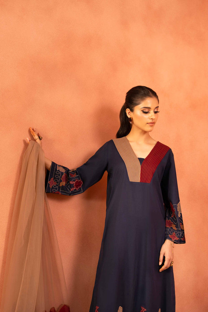 3 Piece - Embroidered Suit - KFE25-126 for Women - Pret Collection | Nishat | Shop Online