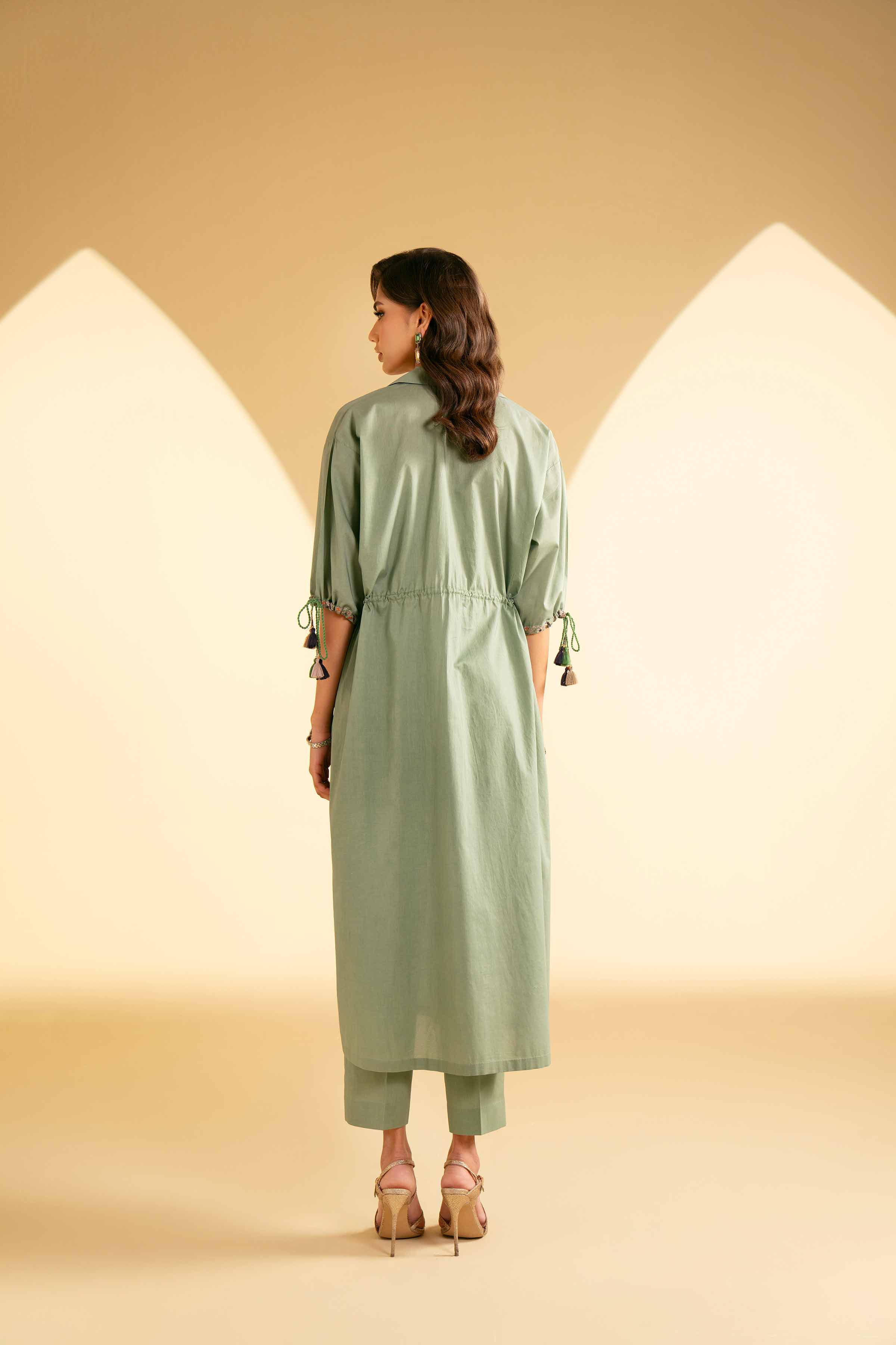 2 Piece - Embroidered Suit - KFE25-14