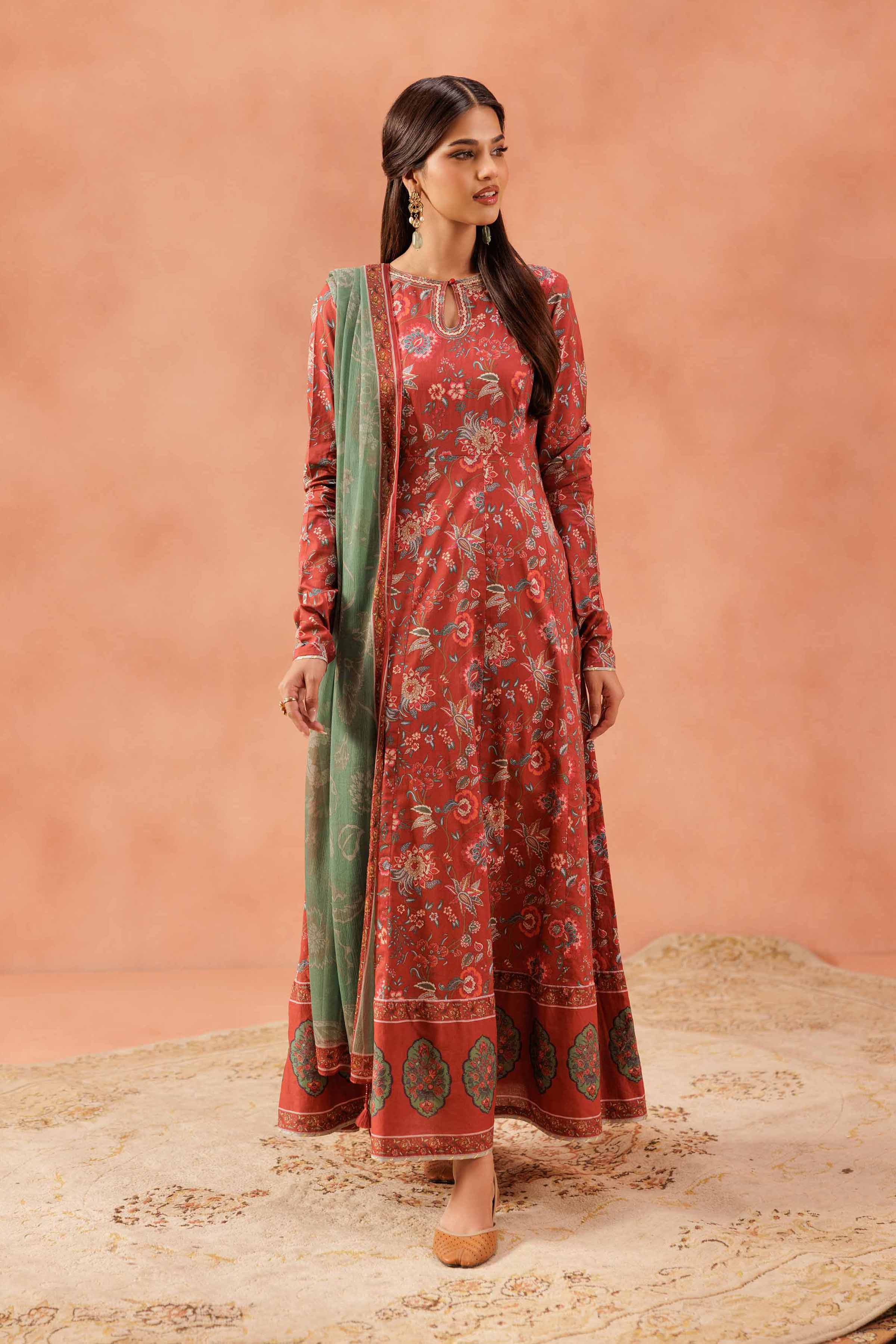 2 Piece - Embroidered Suit - KFE25-144