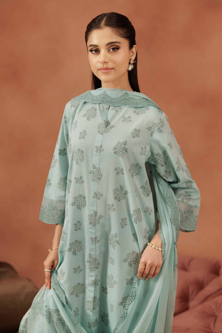 3 Piece - Embroidered Suit - KFE25-159 for Women - Pret Collection | Nishat | Shop Online