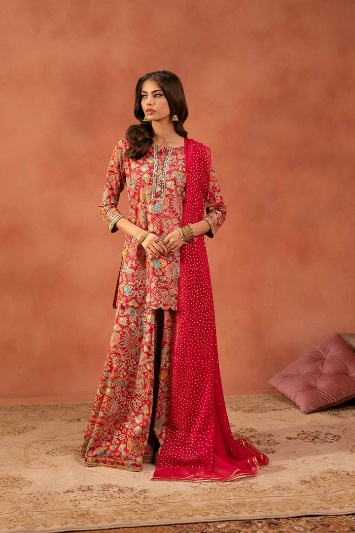 3 Piece - Printed Embroidered Suit - KFE25-166 for Women - Pret Collection | Nishat | Shop Online