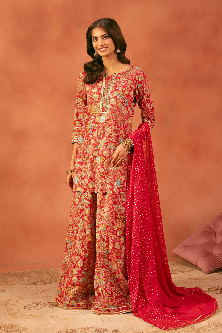 3 Piece - Printed Embroidered Suit - KFE25-166 for Women - Pret Collection | Nishat | Shop Online