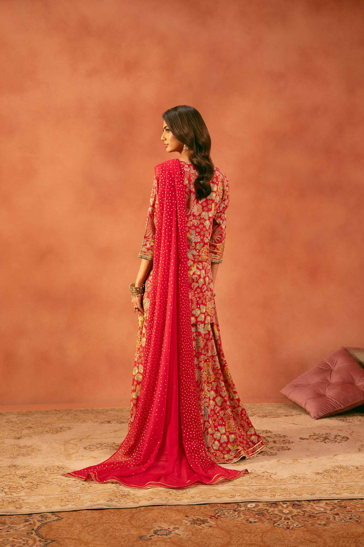 3 Piece - Printed Embroidered Suit - KFE25-166 for Women - Pret Collection | Nishat | Shop Online