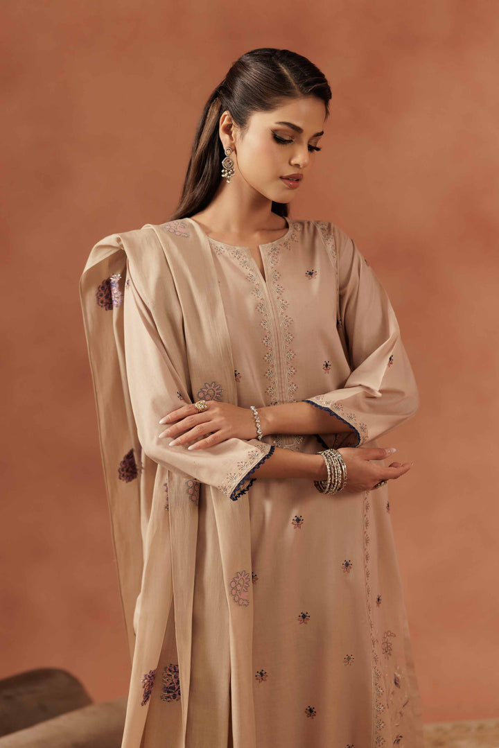 3 Piece - Embroidered Suit - KFE25-174 for Women - Pret Collection | Nishat | Shop Online