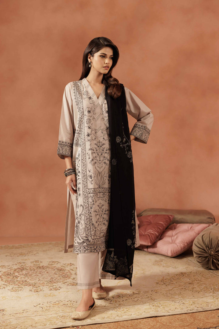 3 Piece - Embroidered Suit - KFE25-179 for Women - Pret Collection | Nishat | Shop Online