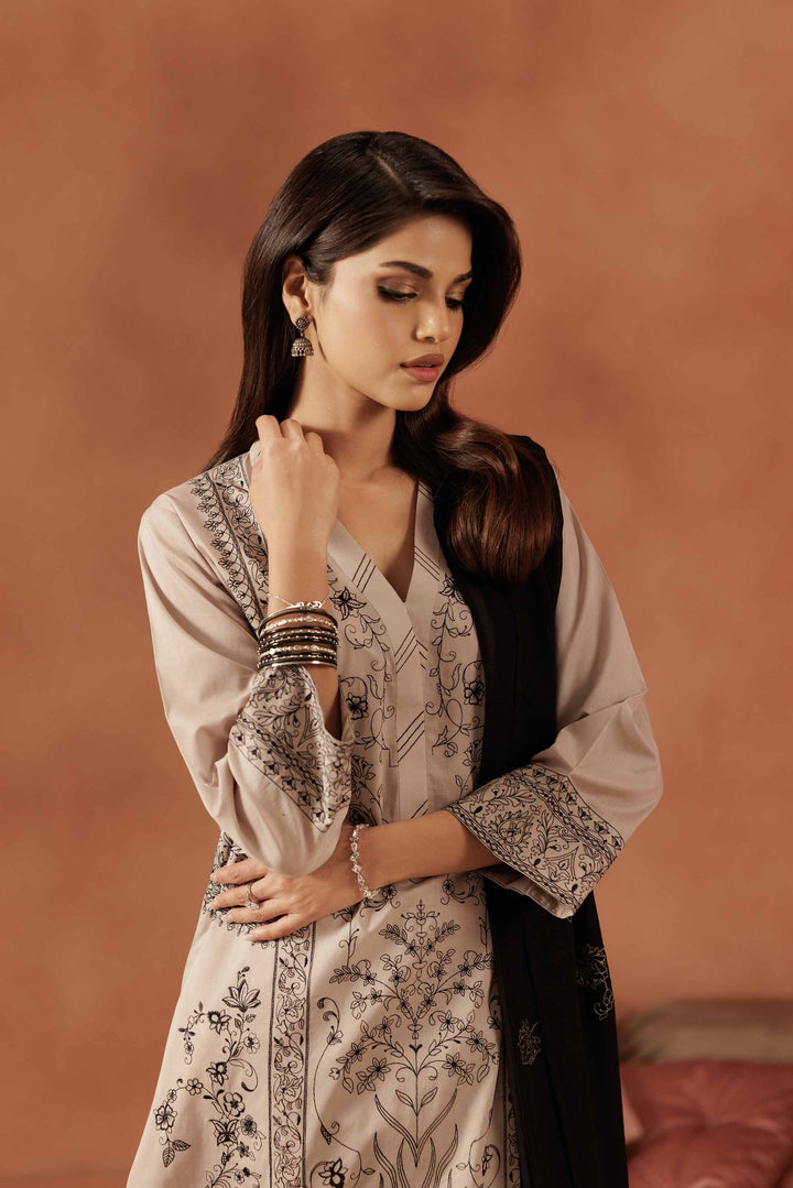 3 Piece - Embroidered Suit - KFE25-179 for Women - Pret Collection | Nishat | Shop Online