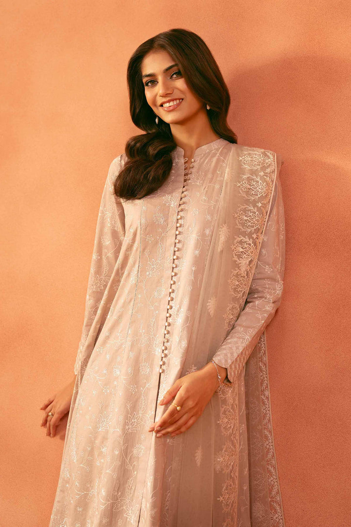 3 Piece - Embroidered Suit - KFE25-181 for Women - Pret Collection | Nishat | Shop Online