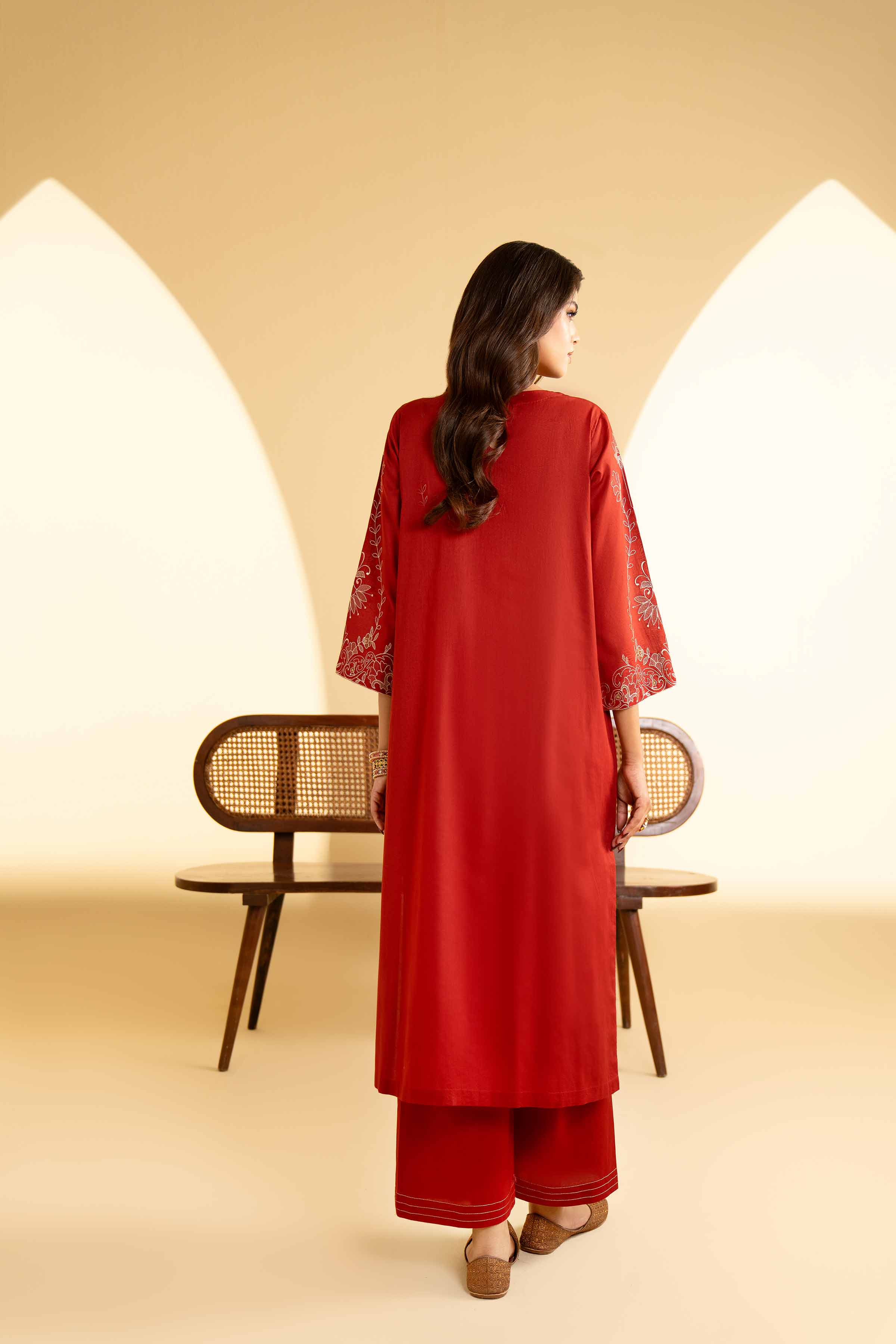 2 Piece - Embroidered Suit - KFE25-21