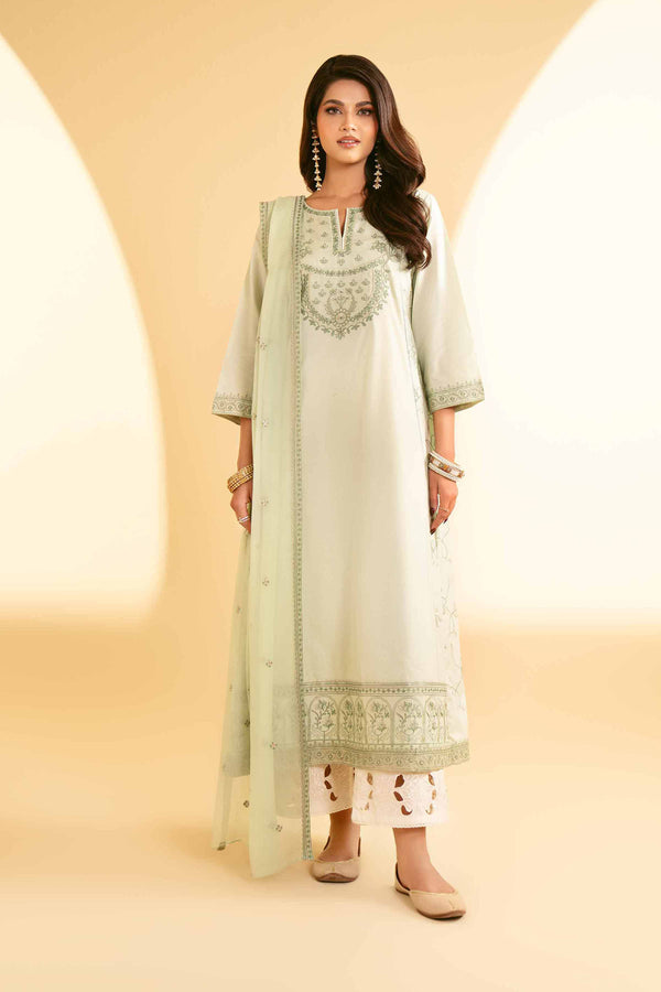 2 Piece - Embroidered Suit - KFE25-22
